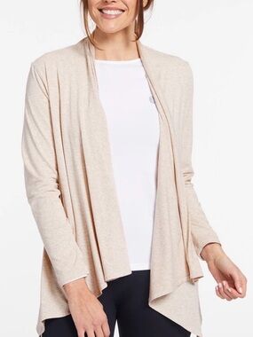 Solbari Luxe Sun Wrap UPF 50+ in Oatmeal